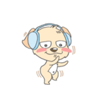 BOBO CUTE BROWN DOG（個別スタンプ：10）
