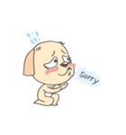 BOBO CUTE BROWN DOG（個別スタンプ：12）