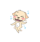 BOBO CUTE BROWN DOG（個別スタンプ：14）