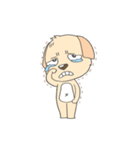 BOBO CUTE BROWN DOG（個別スタンプ：18）
