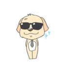 BOBO CUTE BROWN DOG（個別スタンプ：32）