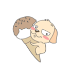 BOBO CUTE BROWN DOG（個別スタンプ：34）
