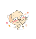 BOBO CUTE BROWN DOG（個別スタンプ：35）