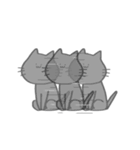 ただのねこここ（個別スタンプ：4）