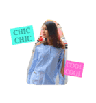 女性は圧倒している（個別スタンプ：7）