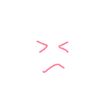 moody face（個別スタンプ：4）