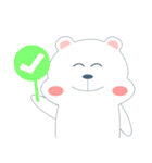 Bear friend Shiri ＆ Iri（個別スタンプ：16）