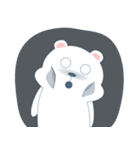 Bear friend Shiri ＆ Iri（個別スタンプ：32）