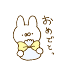 ほわっと うさぎ。（個別スタンプ：18）