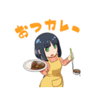 飯時トーク女子（個別スタンプ：2）