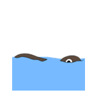 In Summer, Eel (silent version)（個別スタンプ：9）