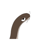In Summer, Eel (silent version)（個別スタンプ：18）