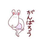 毎日使える。とぼけたウサギ（個別スタンプ：36）