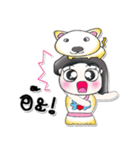 Hi！！ my name is Masa..Love dog ^^（個別スタンプ：22）