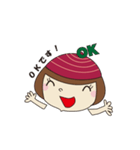 簡単お返事★このみちゃんスタンプ（個別スタンプ：8）