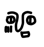 dahande face（個別スタンプ：5）