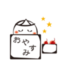 おばけ。控えめにかわいく（個別スタンプ：5）