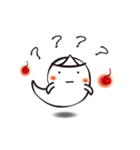 おばけ。控えめにかわいく（個別スタンプ：17）