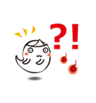おばけ。控えめにかわいく（個別スタンプ：20）