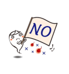 おばけ。控えめにかわいく（個別スタンプ：33）