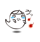 おばけ。控えめにかわいく（個別スタンプ：40）