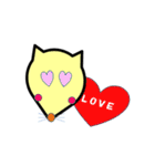 癒しのきつねちゃん（個別スタンプ：3）