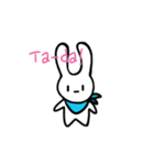 Little rabbit Titi（個別スタンプ：3）