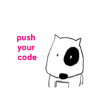 Dog Programmer（個別スタンプ：2）