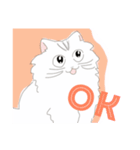 チンチラくんとおさる猫（個別スタンプ：7）