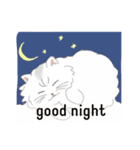 チンチラくんとおさる猫（個別スタンプ：8）