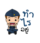 Thai soldier - air force（個別スタンプ：3）