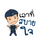 Thai soldier - air force（個別スタンプ：21）