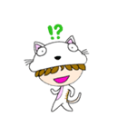 猫か私か3（個別スタンプ：5）