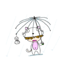 猫か私か3（個別スタンプ：14）