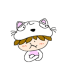 猫か私か3（個別スタンプ：16）