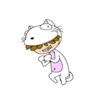 猫か私か3（個別スタンプ：19）