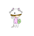 猫か私か3（個別スタンプ：23）