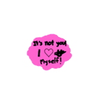 send to your ...（個別スタンプ：17）