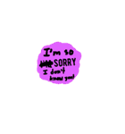 send to your ...（個別スタンプ：19）
