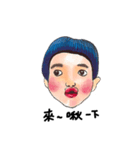 Eyebrow Bangs is me（個別スタンプ：7）