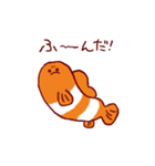 素朴なクマノミのスタンプ（個別スタンプ：7）