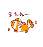 素朴なクマノミのスタンプ（個別スタンプ：16）