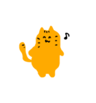 きいろいねこさん。（個別スタンプ：1）