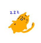 きいろいねこさん。（個別スタンプ：4）