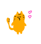 きいろいねこさん。（個別スタンプ：8）