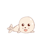 Baby Creamy Seals（個別スタンプ：11）