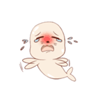 Baby Creamy Seals（個別スタンプ：17）