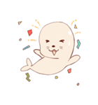 Baby Creamy Seals（個別スタンプ：18）
