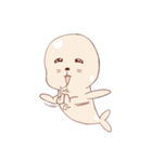 Baby Creamy Seals（個別スタンプ：34）