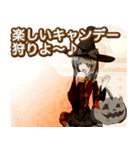 ラブリーハロウィンチョコレートケーキんご（個別スタンプ：29）